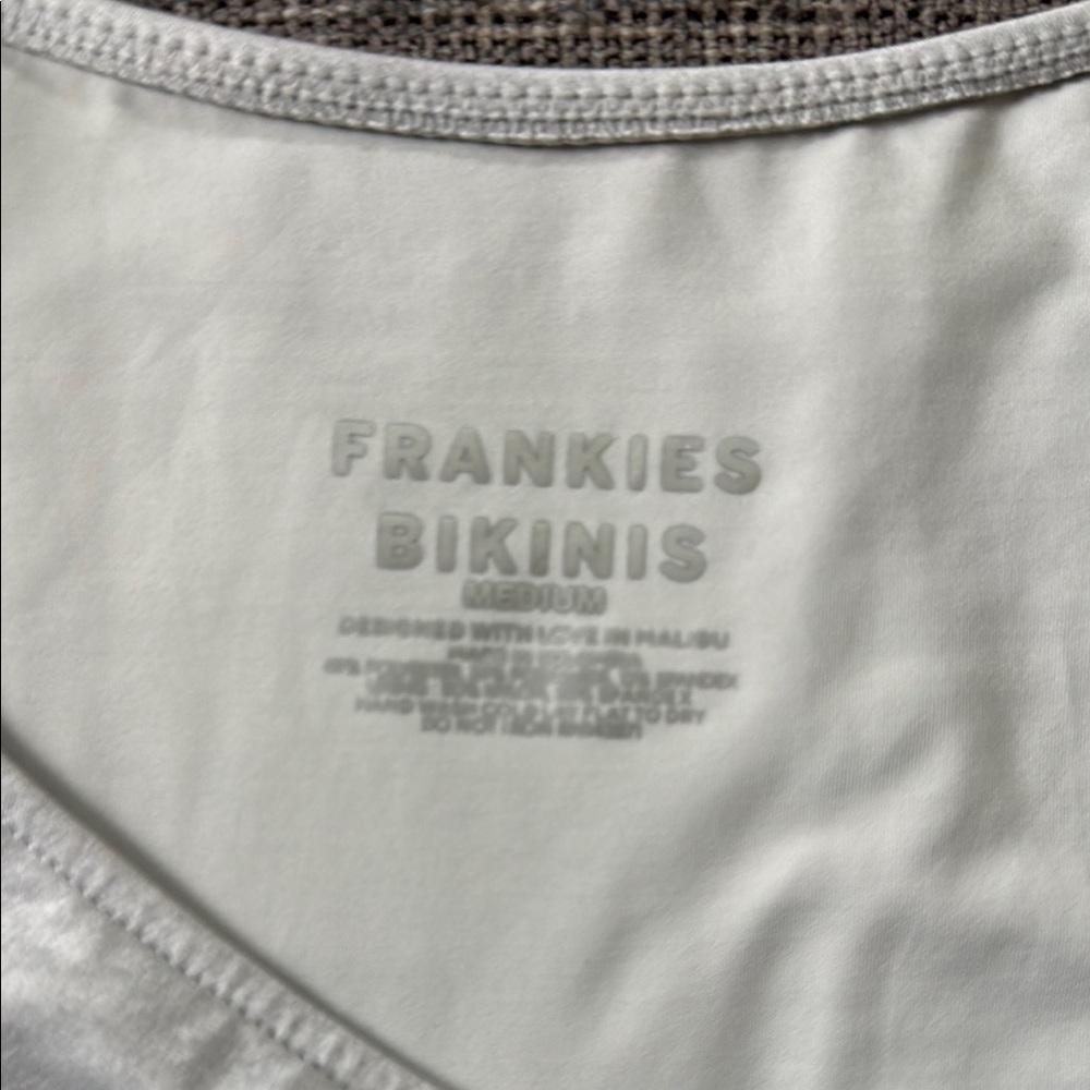 Frankie's Bikinis - Lennox Brazilian Bikini Bottom (Heather Grey) - Picture 4 of 6